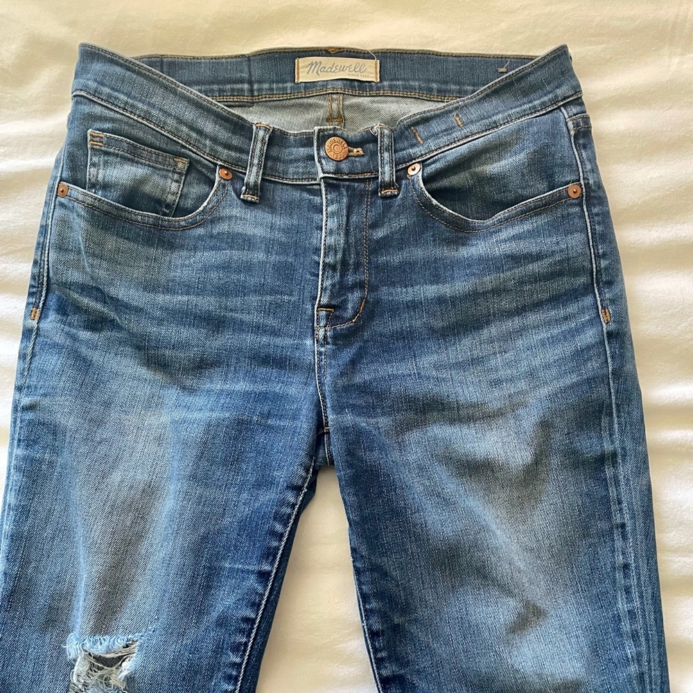 Madewell skinny jeans size 27